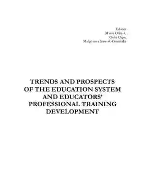 دانلود کتاب Trends and Prospects of the Education System EducatorsÖ Professional Training Development