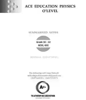 دانلود کتاب Ace Education Physics O’level