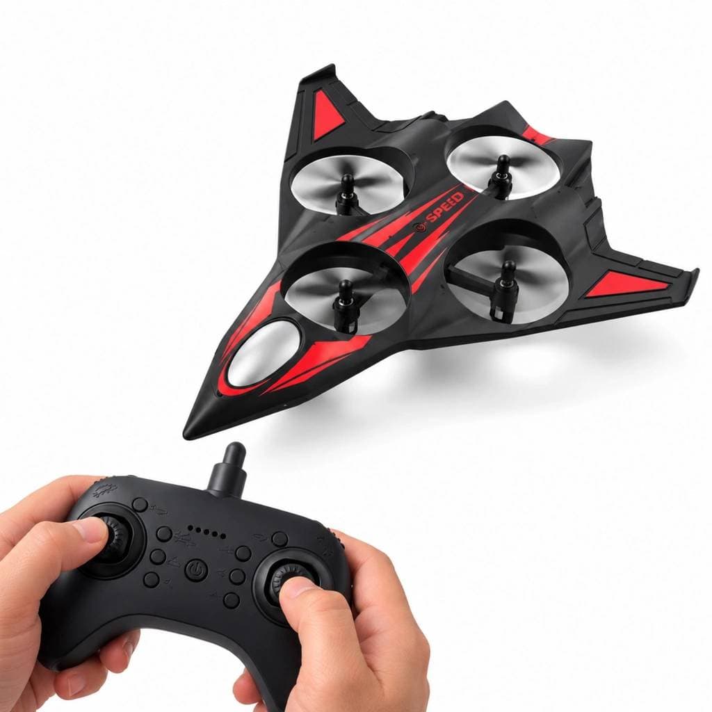 جت جنگنده کنترلی شارژی G24 | فومی با پشتک ۳۶۰ درجه