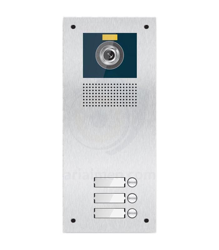 پنل آیفون تصویری 3 واحدی اف اف تکنولوژی سری UM-RF