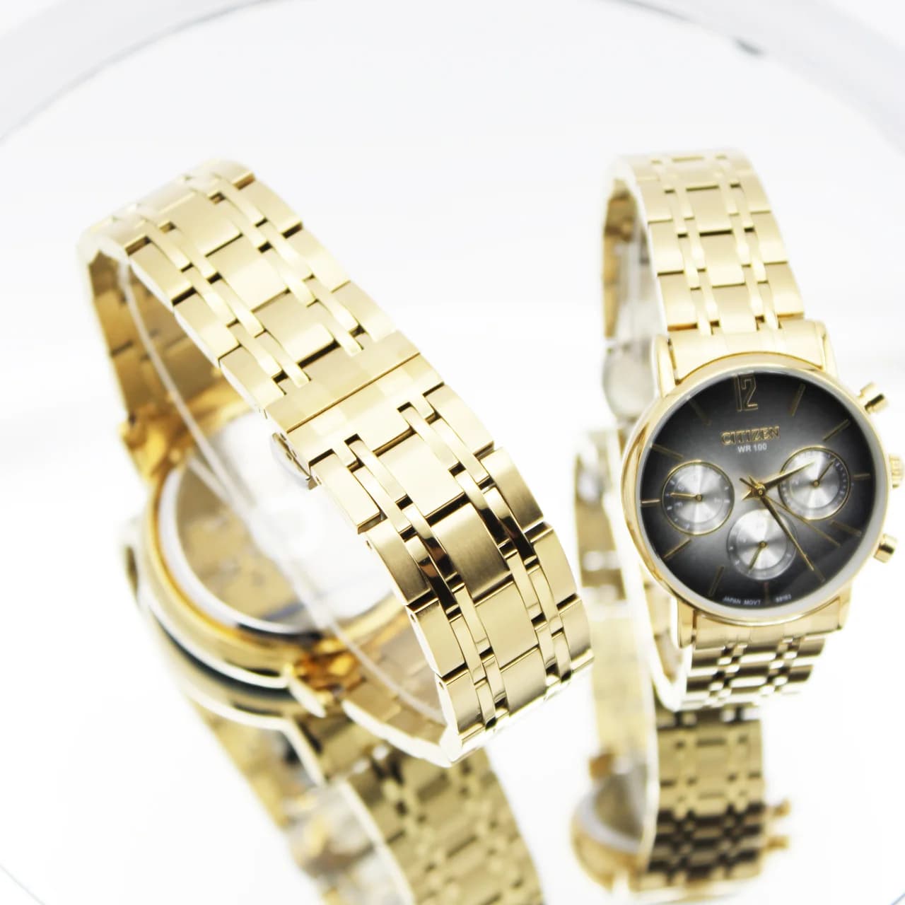 ساعت ست زنانه و مردانه سیتیزن (Citizen) مدل 98163 فول تایم — تصویر ۸