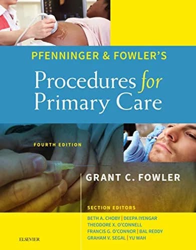 و دانلود نسخه کامل کتاب زبان اصلی Pfenninger and Fowler’s Procedures for Primary Care E-Book 4th Edition PDF | دانلود کتاب خارجی