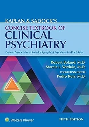و دانلود نسخه کامل کتاب زبان اصلی Kaplan & Sadock’s Concise Textbook of Clinical Psychiatry PDF | دانلود کتاب خارجی