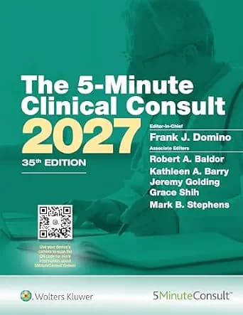 و دانلود نسخه کامل کتاب زبان اصلی 5 Minute Clinical Consult 2027 (The 5-Minute Consult Series) PDF | دانلود کتاب خارجی