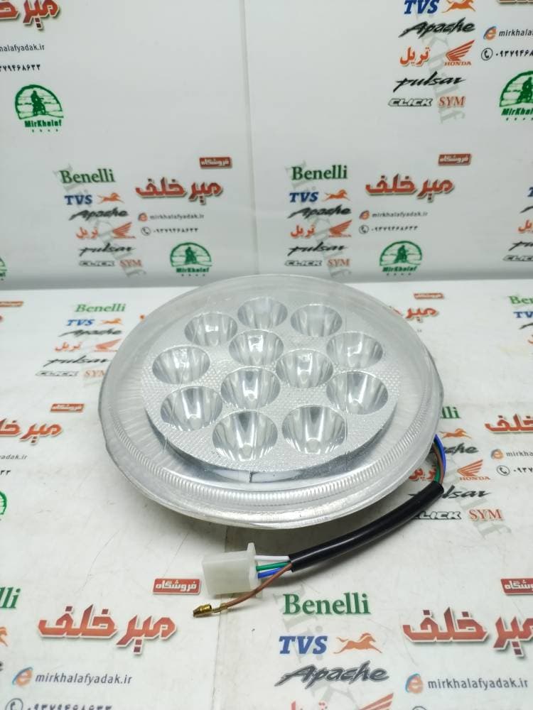 بلوری led ال ای دی چراغ جلو موتور cgl سی جی ال