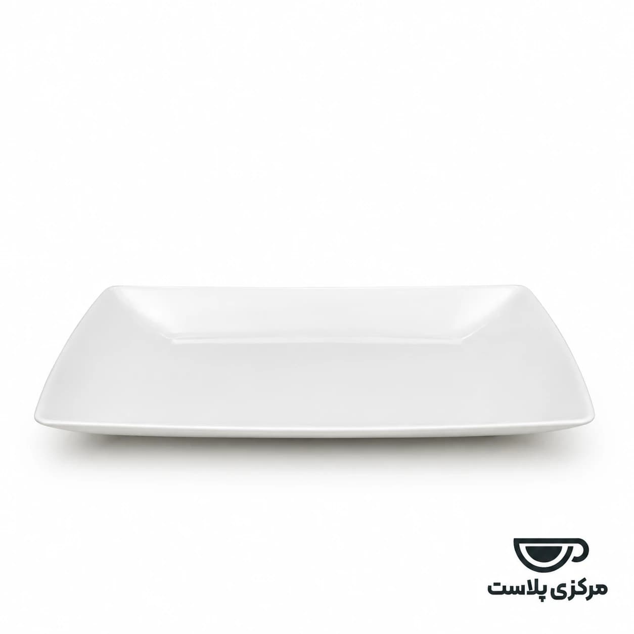 بشقاب غذا لوکس سفید