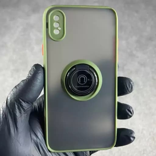 قاب گوشی Rp پشت مات رینگ دار آیفون iPhone x و xs گارد ایفون IPhone Xو Xs قاب موبایل ایفون x — تصویر ۷