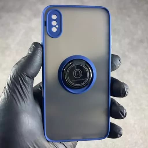 قاب گوشی Rp پشت مات رینگ دار آیفون iPhone x و xs گارد ایفون IPhone Xو Xs قاب موبایل ایفون x — تصویر ۵