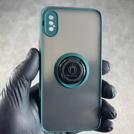 قاب گوشی Rp پشت مات رینگ دار آیفون iPhone x و xs گارد ایفون IPhone Xو Xs قاب موبایل ایفون x — تصویر ۶