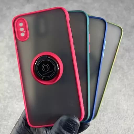 قاب گوشی Rp پشت مات رینگ دار آیفون iPhone x و xs گارد ایفون IPhone Xو Xs قاب موبایل ایفون x — تصویر ۸