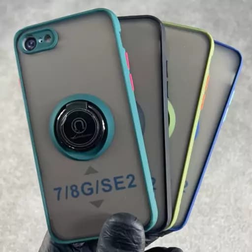 قاب گوشی Rp رینگ دار پشت مات ایفون iphone se و 7و 8 قاب ایفون IPhone Se و ایفون 7 و 8 ایفون 7 — تصویر ۶
