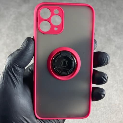 قاب گوشی Rp رینگ دار پشت مات آیفون IPhone 11Pro گارد گوشی iPhone 11pro قاب موبایل ایفون 11 پرو — تصویر ۲