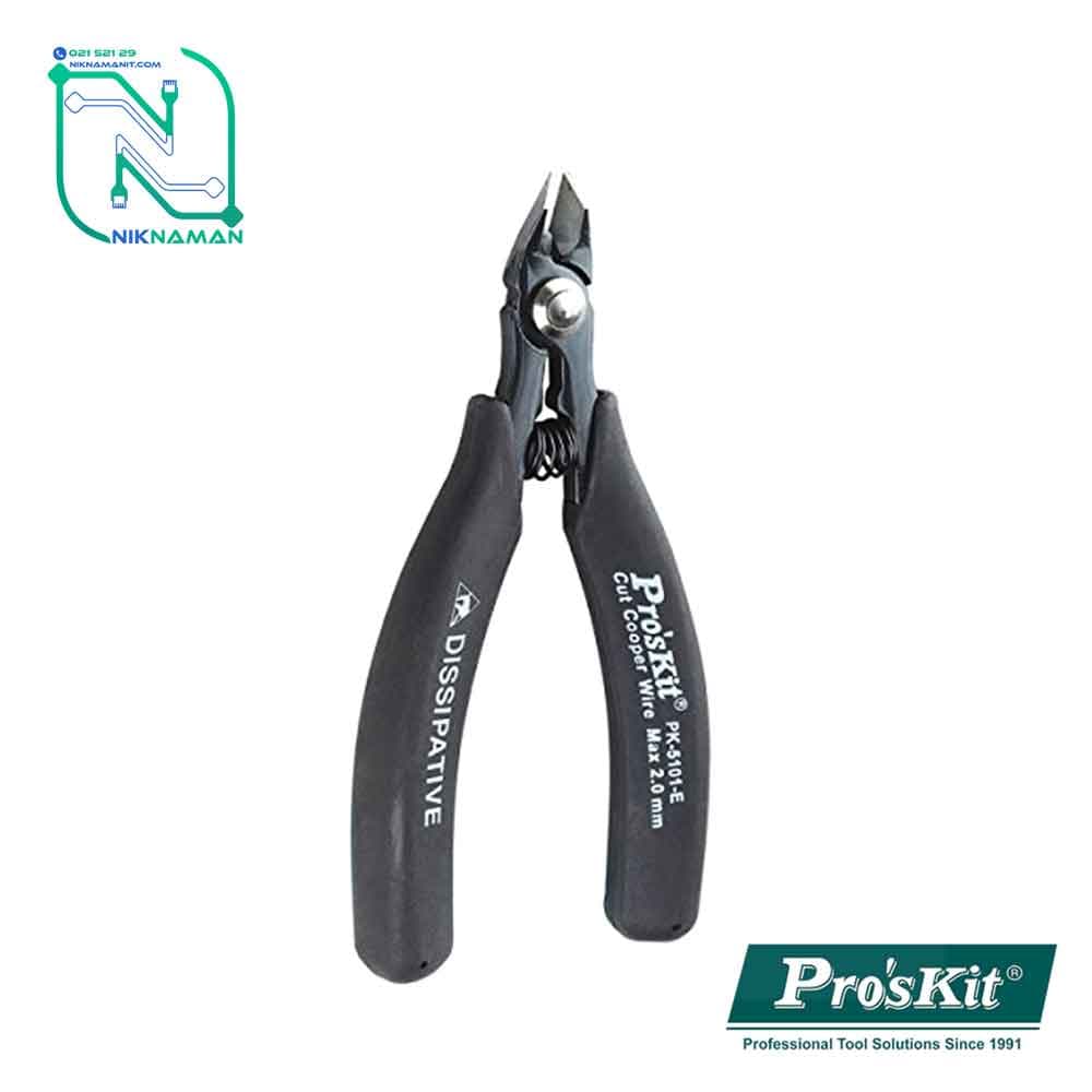 انبر کف چین سایز 5 اینچ (proskit) مدل 1PK-5101