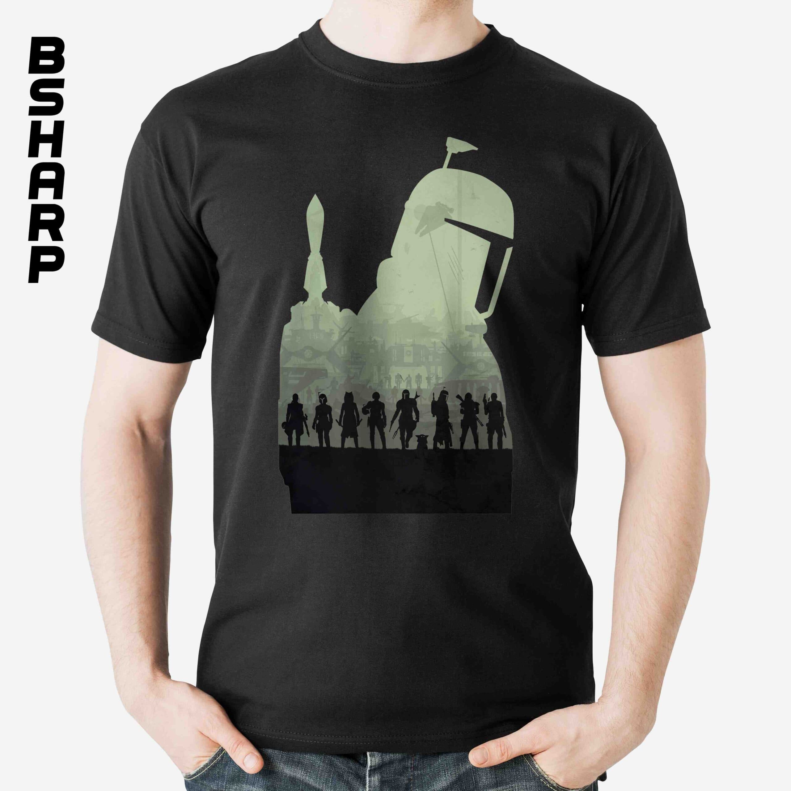 تیشرت The Mandalorian طرح شماره 5