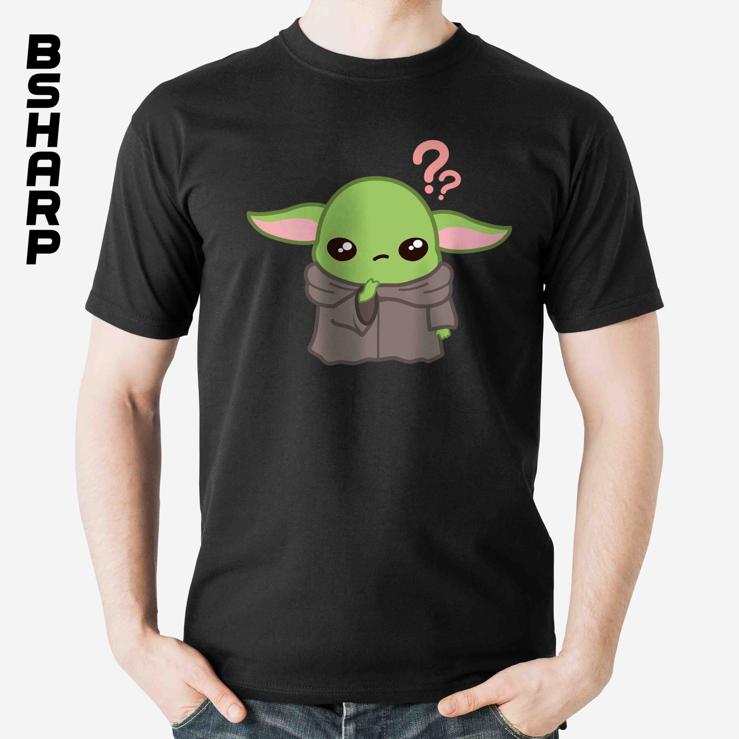 تیشرت The Mandalorian طرح بیبی یودا