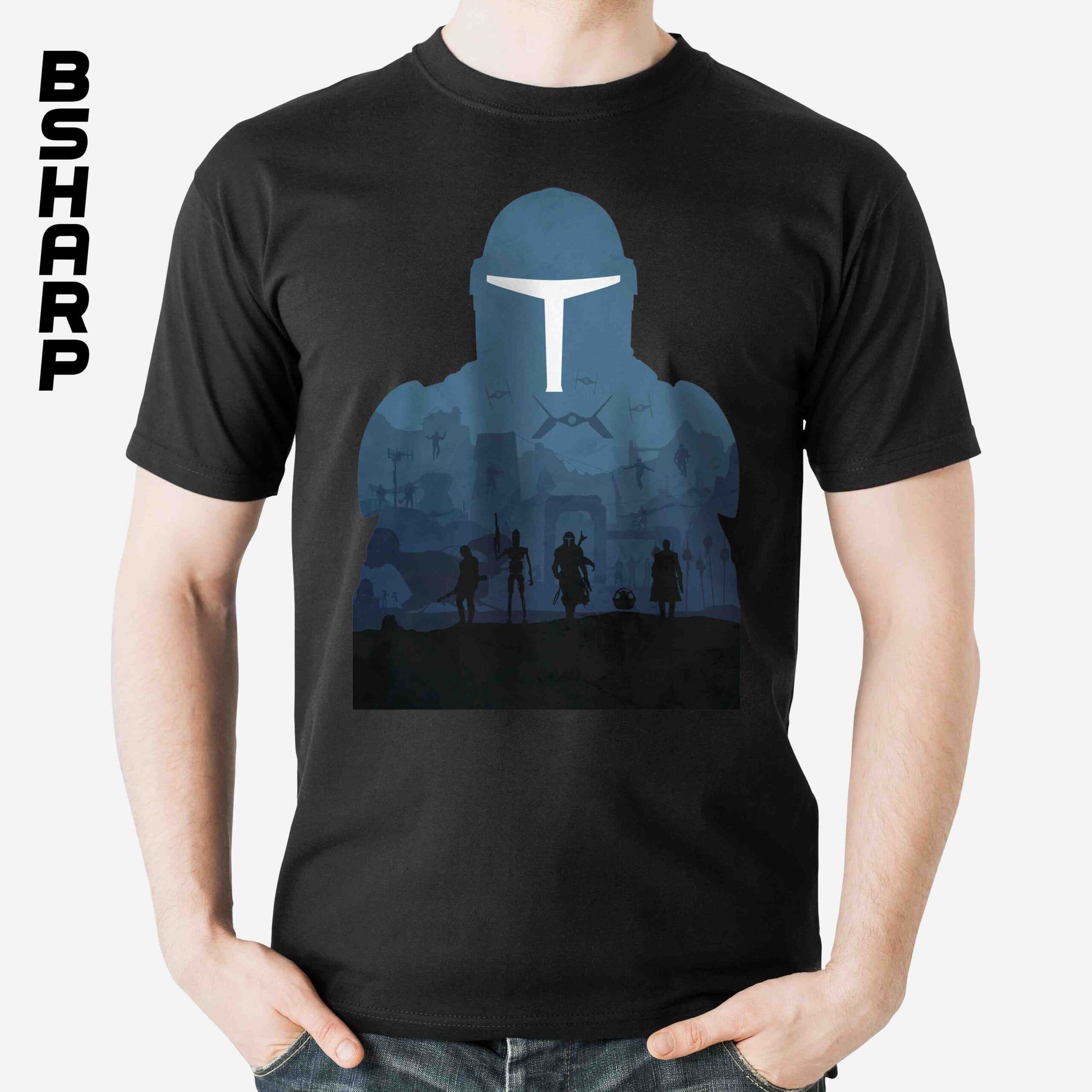 تیشرت The Mandalorian طرح شماره 4