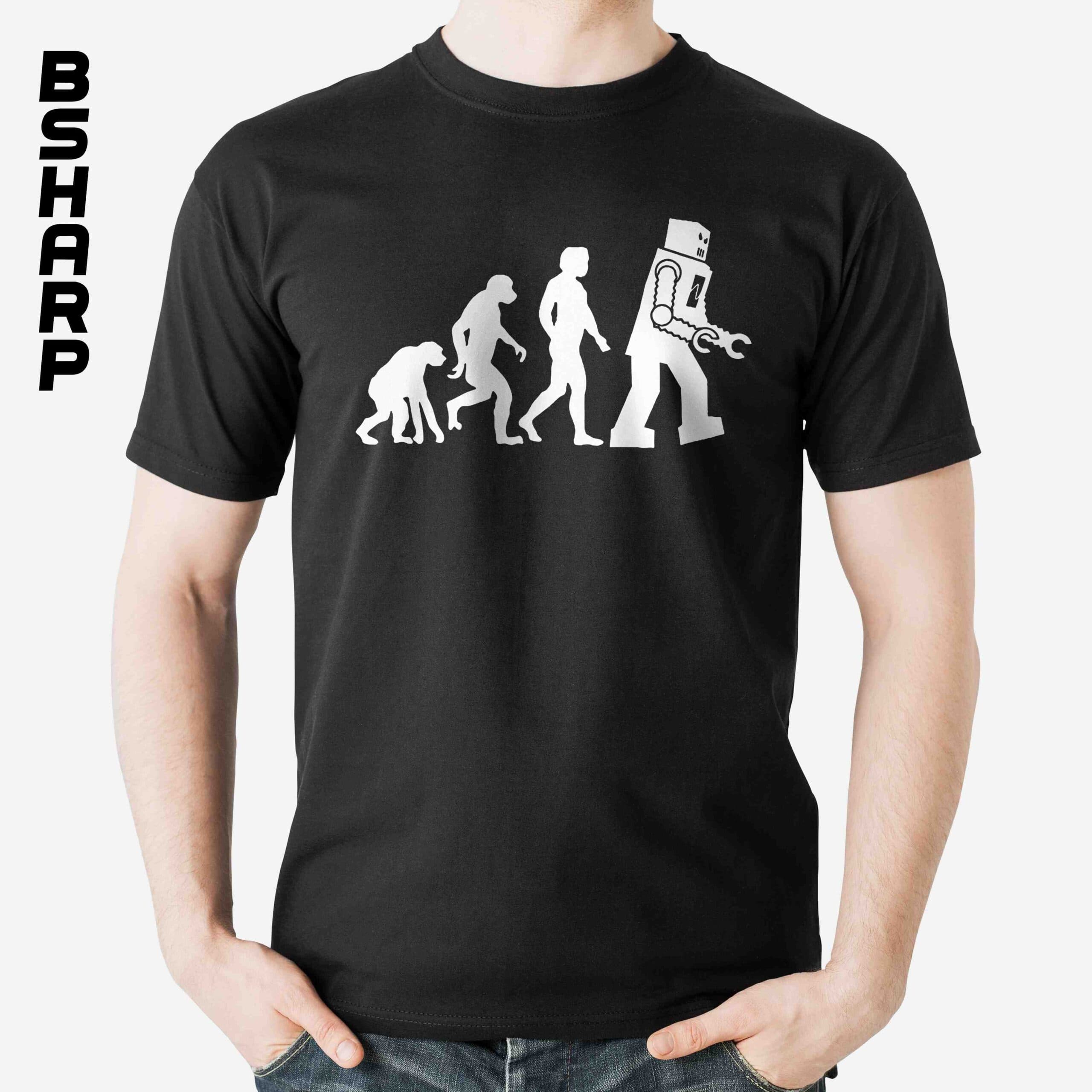 تیشرت The Big Bang Theory طرح تکامل