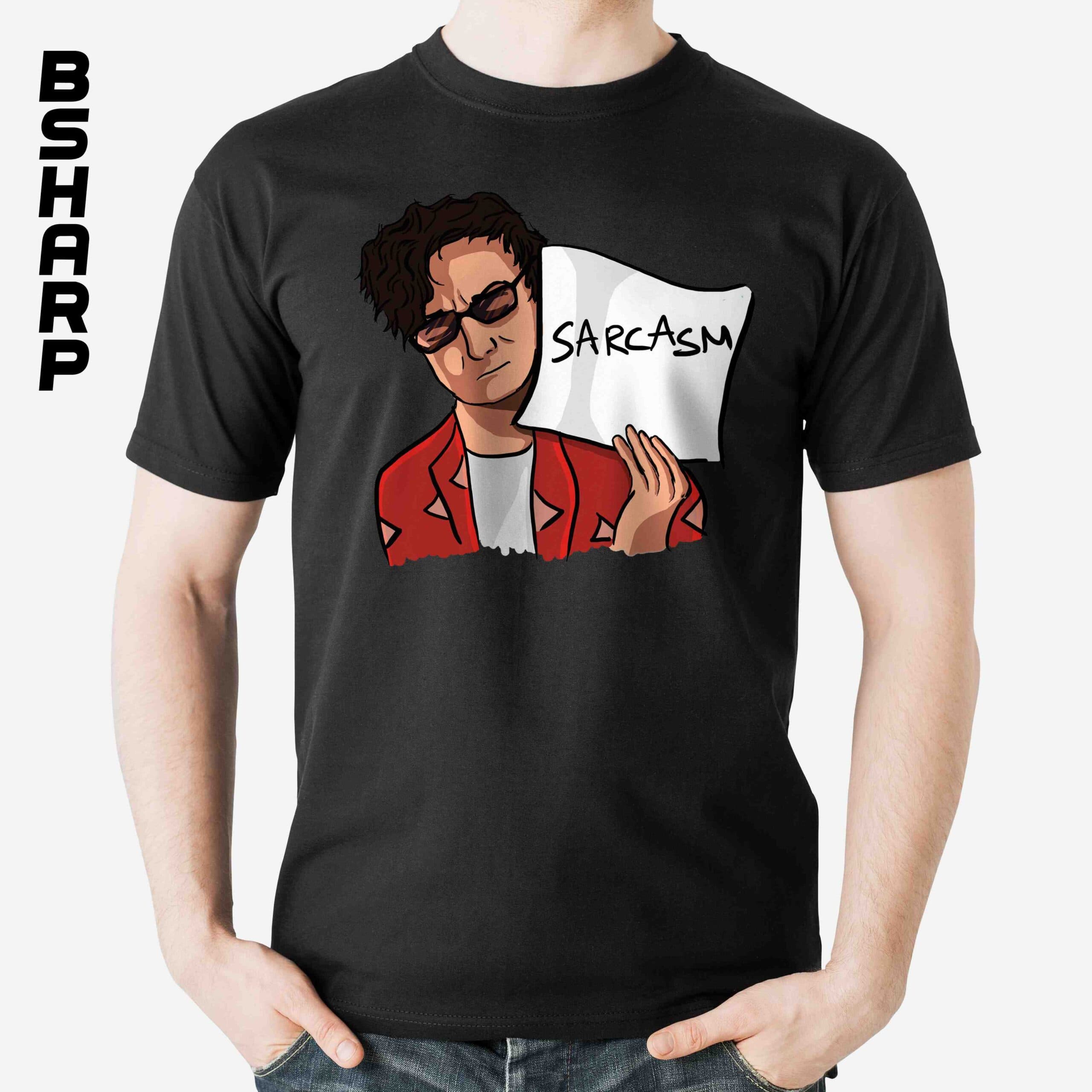تیشرت The Big Bang Theory طرح Sarcasm