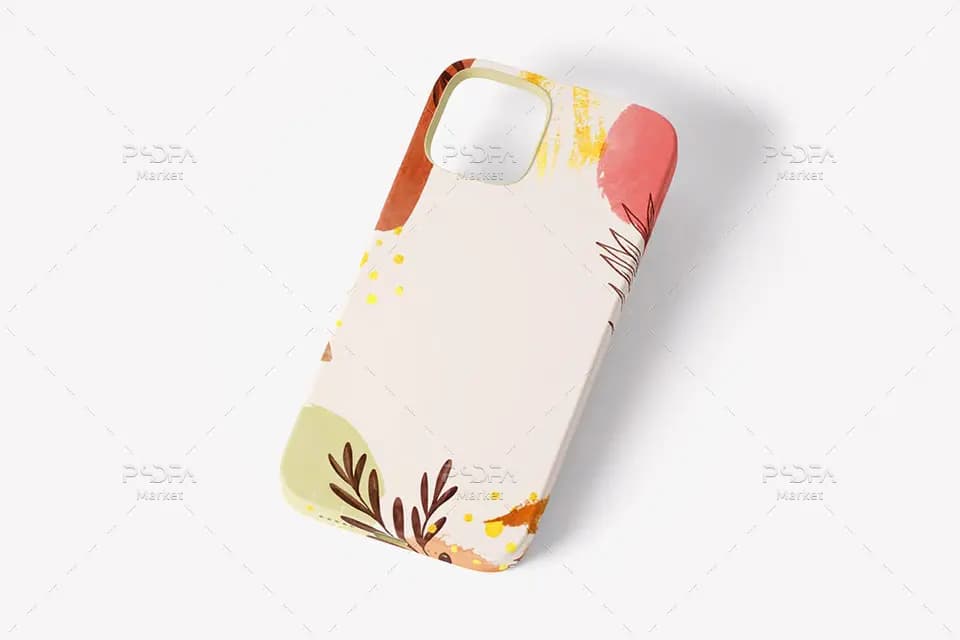 موکاپ قاب و کاور آیفون 12 لایه باز – iPhone 12 Case Mockup — تصویر ۸