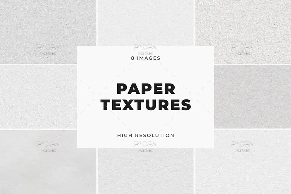 تکسچر کاغذ و مقوا با بافتهای متنوع و کیفیت بالا – Paper Textures Kit
