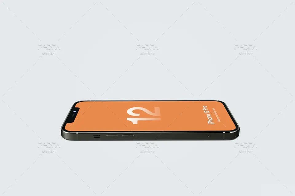 موکاپ آیفون 12 پرو لایه باز برای فتوشاپ – iPhone 12 Pro Mockups — تصویر ۴