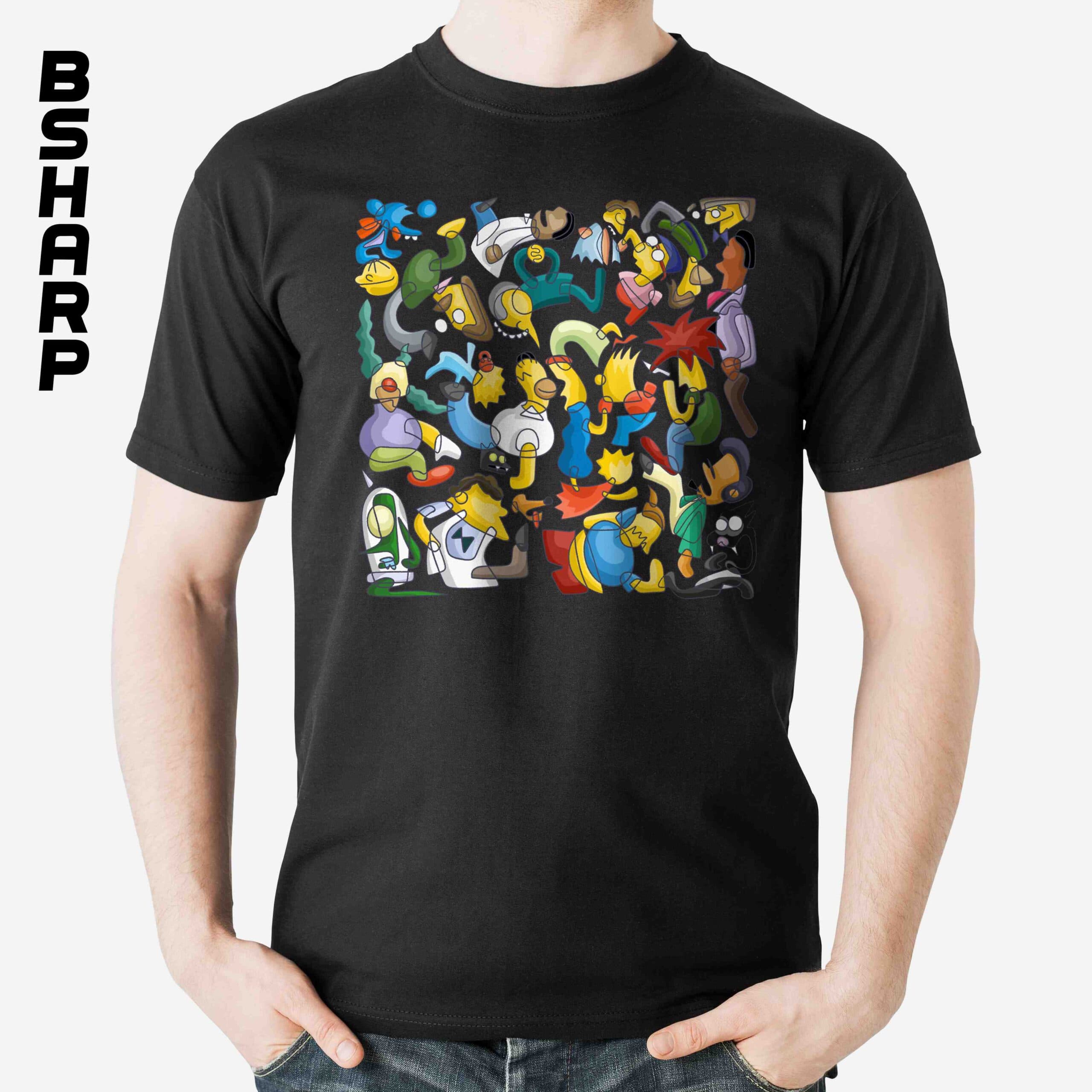 تیشرت Simpsons طرح شماره 3