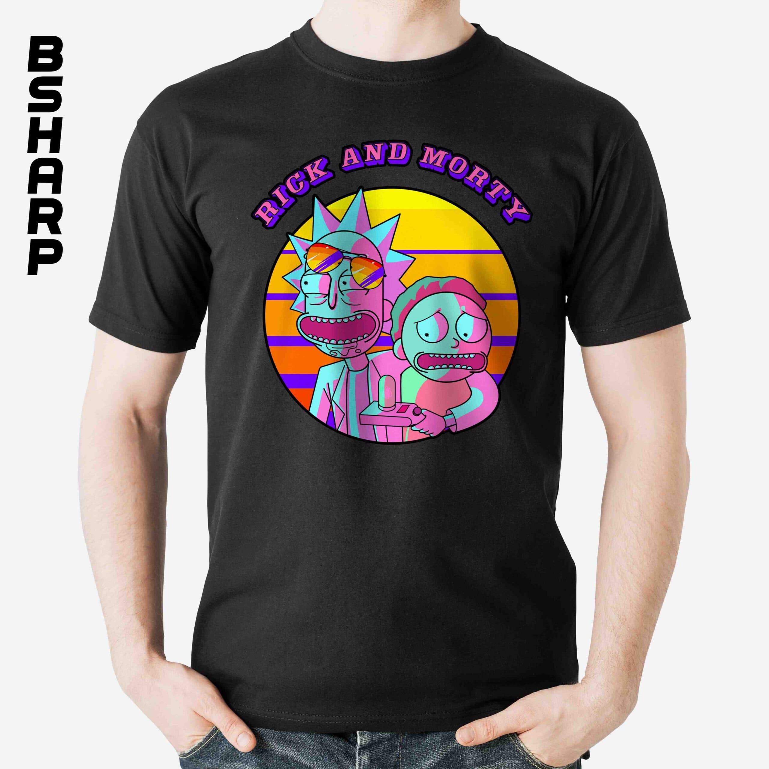 تیشرت Rick And Morty طرح شماره 2