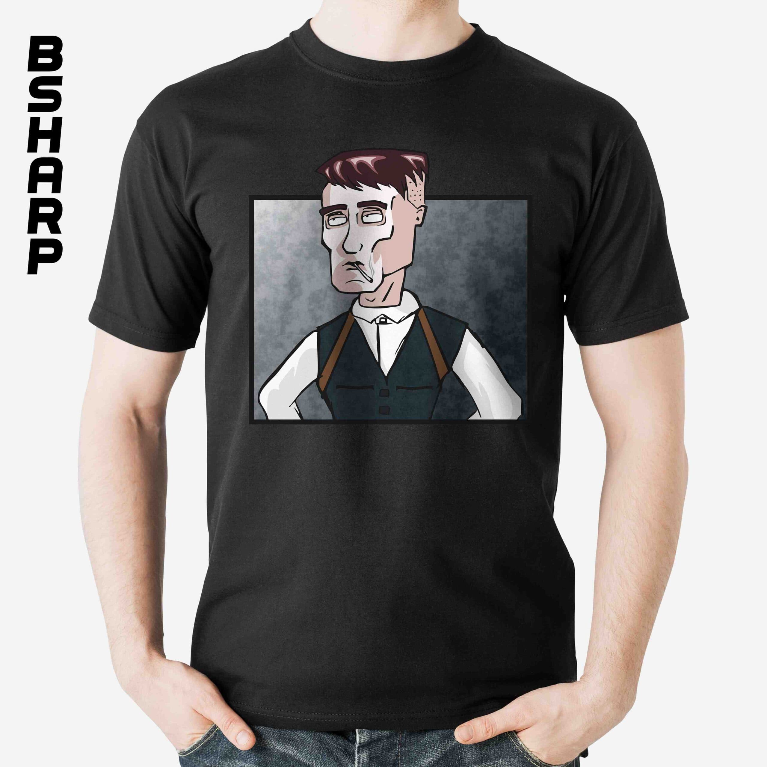 تیشرت Peaky Blinders طرح کارتونی تامی