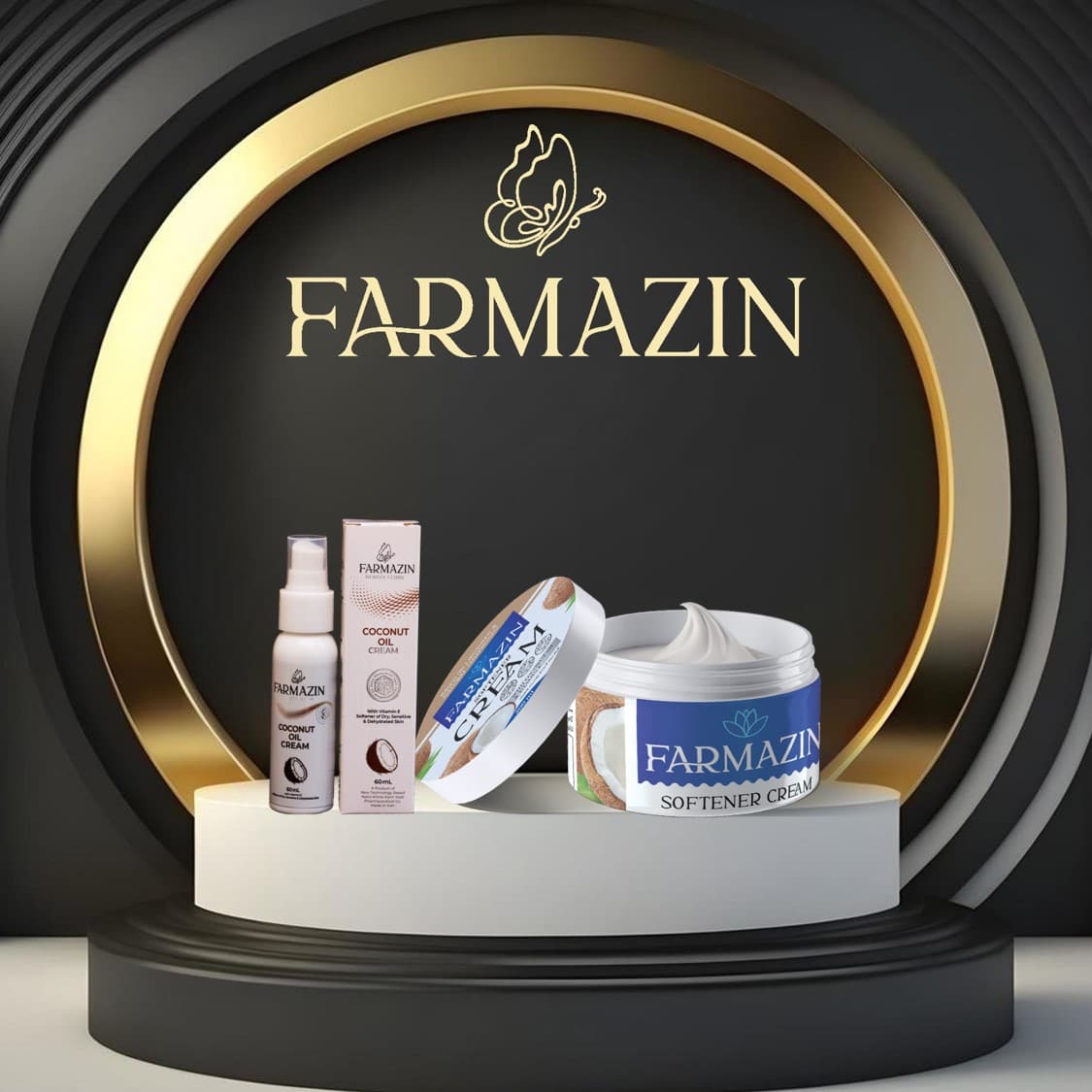 کرم روغن نارگیل نرم کننده پوست – فارمازین