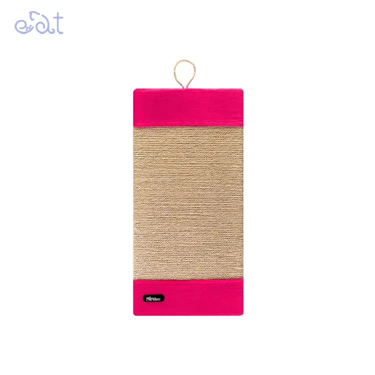 اسکرچر دیواری ساده برند نیناپت NinaPet (رنگ صورتی به همراه کت نیپ)