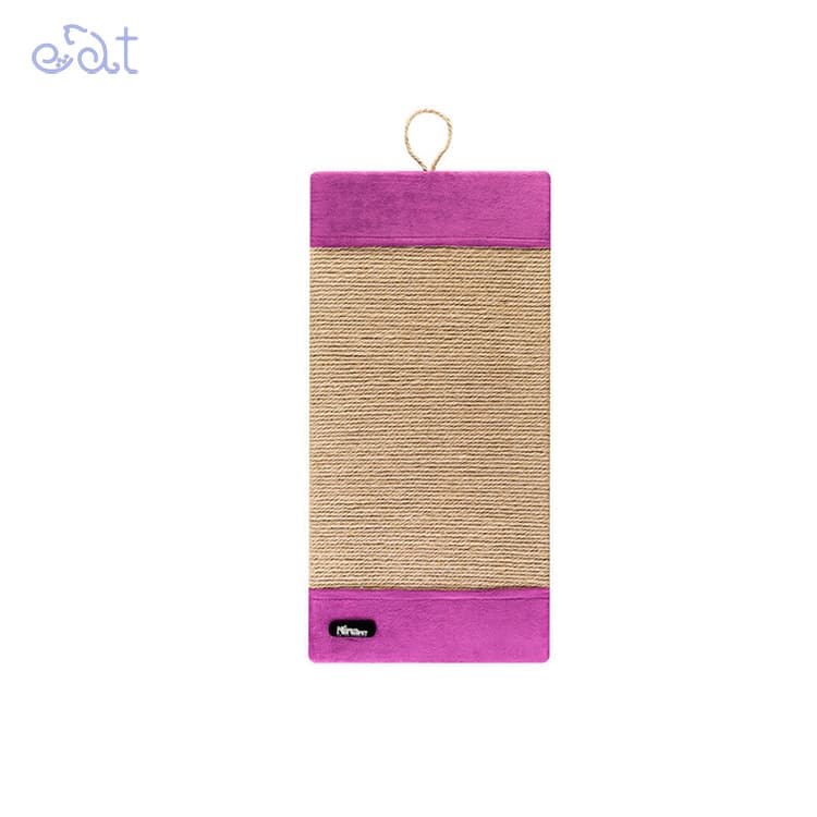 اسکرچر دیواری ساده برند نیناپت NinaPet (رنگ بنفش به همراه کت نیپ)