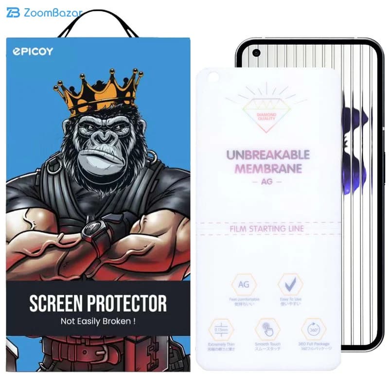 گلس مات اپیکوی مدل Hydratte مناسب برای گوشی موبایل ناتینگ Phone 1 — تصویر ۸