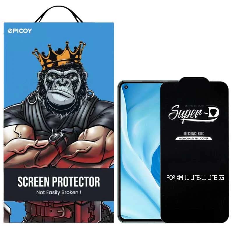 گلس اپیکوی مدل Super 5D مناسب برای گوشی موبایل شیائومی Mi 11 Lite 4G/ Mi 11 Lite 5G