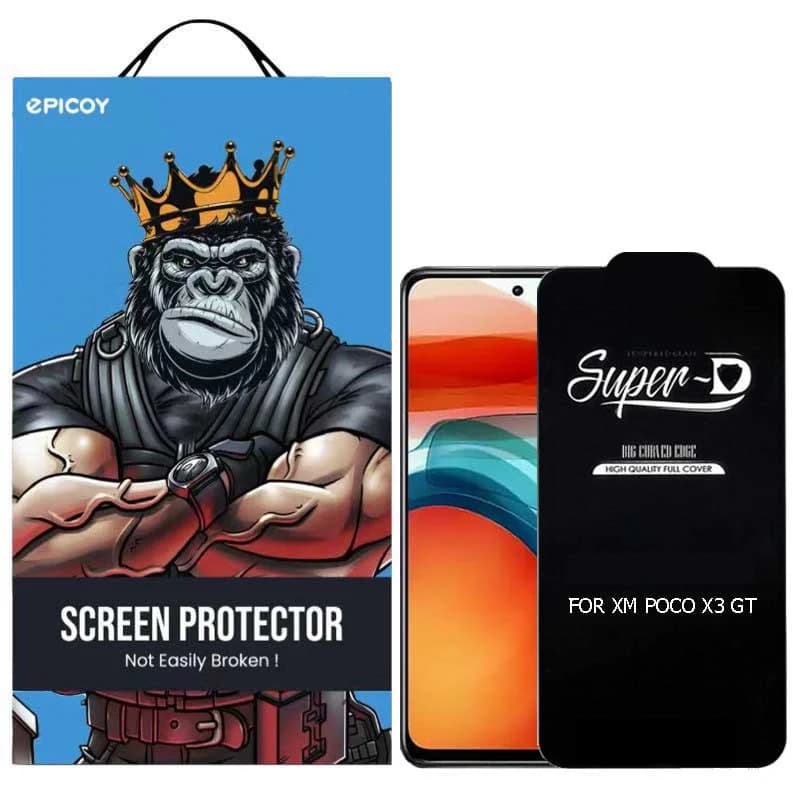 گلس اپیکوی مدل Super 5D مناسب برای گوشی موبایل شیائومی Poco X3 GT