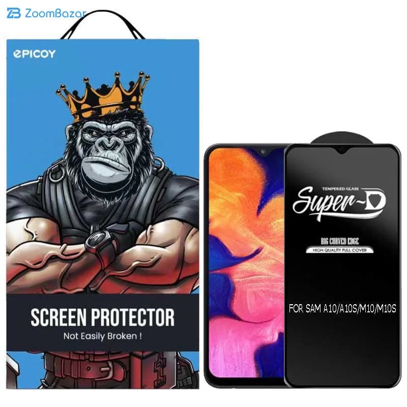 گلس اپیکوی مدل Super 5D مناسب برای گوشی موبایل سامسونگ Galaxy A10/ A10s/ M10/ M10s — تصویر ۲