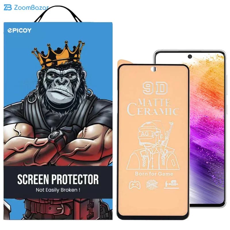 گلس سرامیکی مات اپیکوی مدل BodyGuard مناسب برای گوشی موبایل سامسونگ Galaxy A73 5G/A72 4G/5G /M53 5G/M52 / M51 / A71 /A81/A91 /M62/F62/S10 Lite/Note 10 Lite — تصویر ۷
