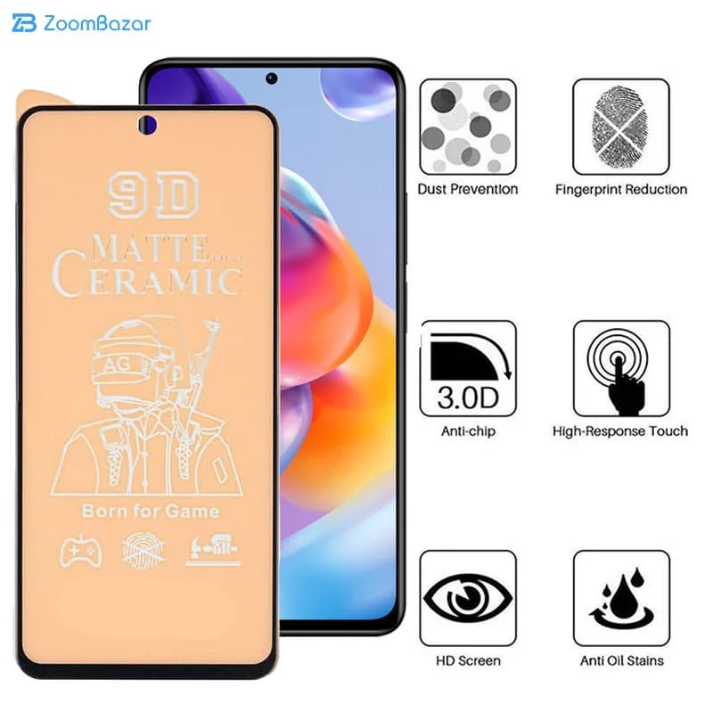 گلس سرامیکی مات اپیکوی مدل BodyGuard مناسب برای گوشی موبایل شیائومی Redmi Note 11 Pro 4G/5G / Note 11 Pro Plus 5G/ Note 11E Pro/11i — تصویر ۶
