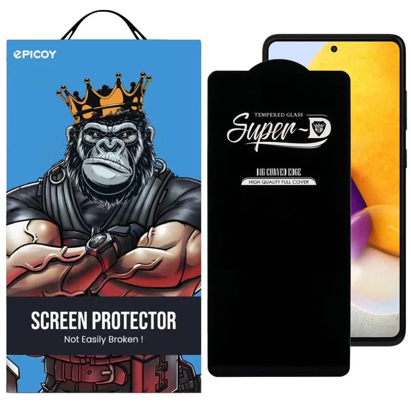 گلس اپیکوی مدل Super 5D مناسب برای گوشی موبایل سامسونگ Galaxy M52 / M51 / A71 / A81 / A91 / M62 / F62 / S10 Lite / Note 10 Lite