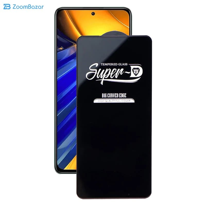 گلس اپیکوی مدل Super 5D مناسب برای گوشی موبایل شیائومی Poco F4 5G / Redmi K40S / K50 /K50 Pro / K50 Ultra / Xiaomi 12T/ 12T Pro — تصویر ۲