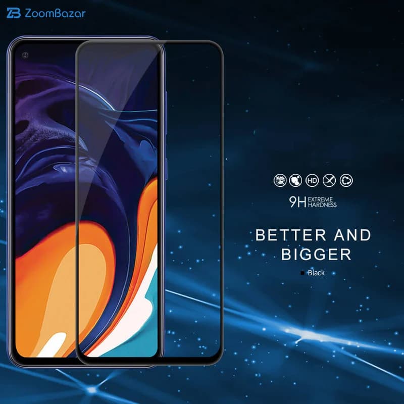 گلس اپیکوی مدل New 5D مناسب برای گوشی موبایل سامسونگ Galaxy A60 / M40 — تصویر ۲