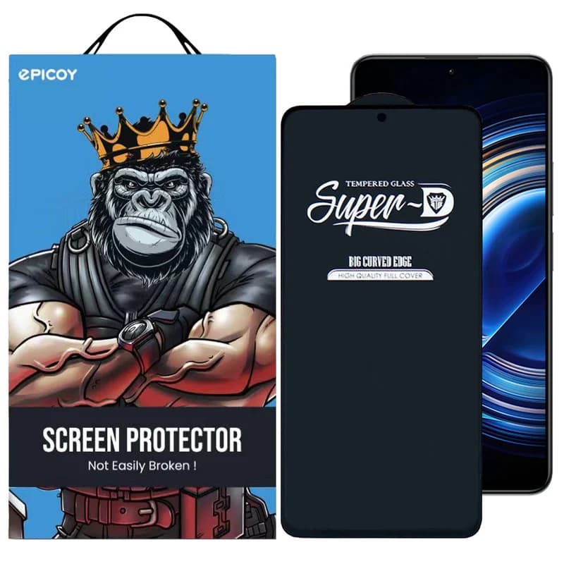 گلس اپیکوی مدل Super 5D مناسب برای گوشی موبایل شیائومی K50 / K50 Pro / K40 / K40s / K40 Pro Plus