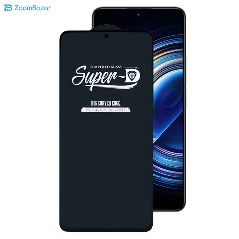 گلس اپیکوی مدل Super 5D مناسب برای گوشی موبایل شیائومی K50 / K50 Pro / K40 / K40s / K40 Pro Plus — تصویر ۴