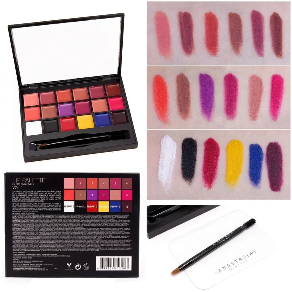 پالت رژلب و گریم حرفه‌ای آناستازیا (Anastasia Beverly Hills Lip Palette) — تصویر ۲