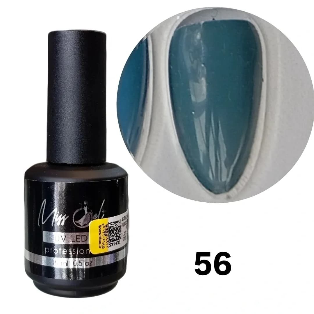 ژل لاک میس ژل شماره 56 Miss Gel