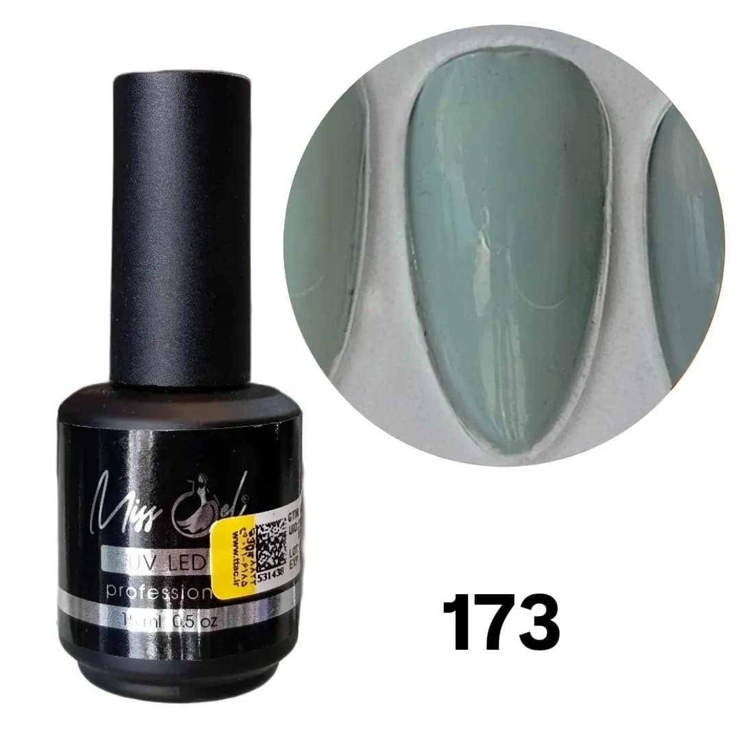 ژل لاک میس ژل شماره 173 Miss Gel