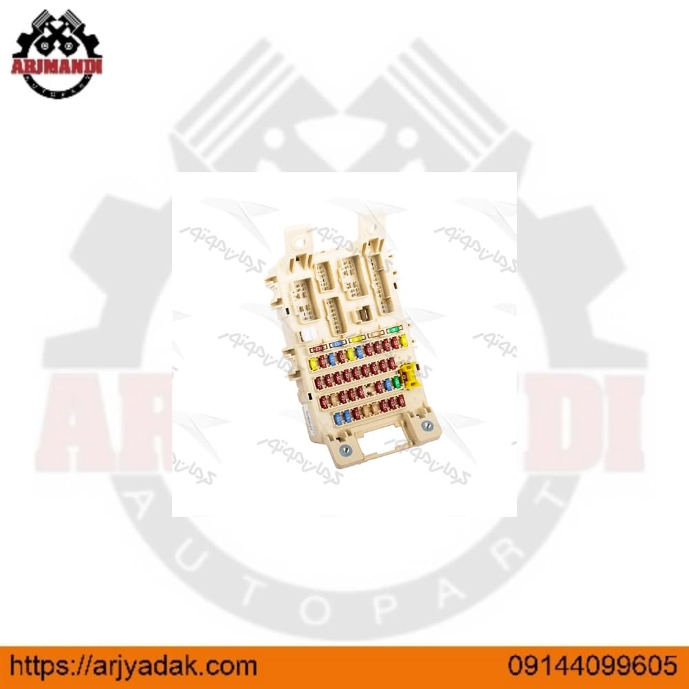 جعبه فیوز داخل اتاق کی ام سی تی 8 اصلی