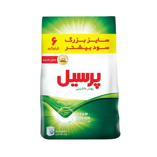 پودر لباسشویی ماشینی 6000 مدل Uni پرسیل