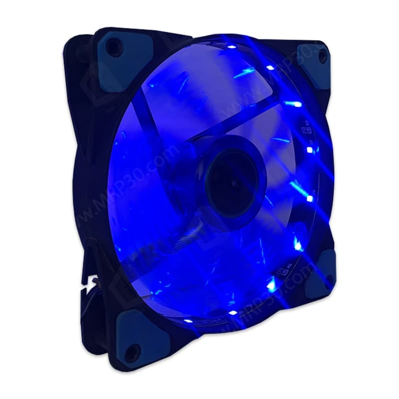 فن کیس کامپیوتر گرین Green Fan blue led استوک