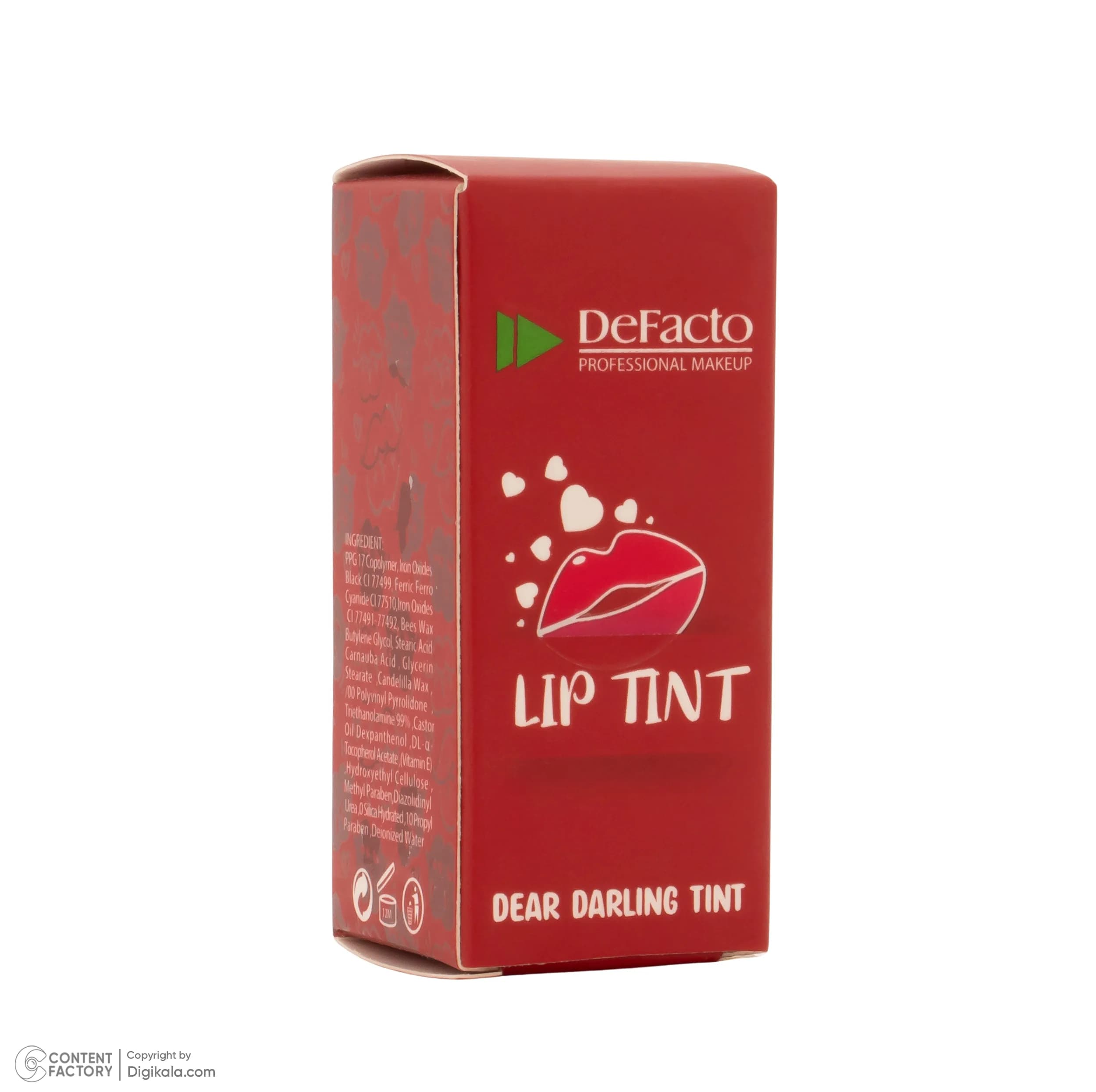 تینت لب دیفکتو مدل professional شماره 8 — تصویر ۴