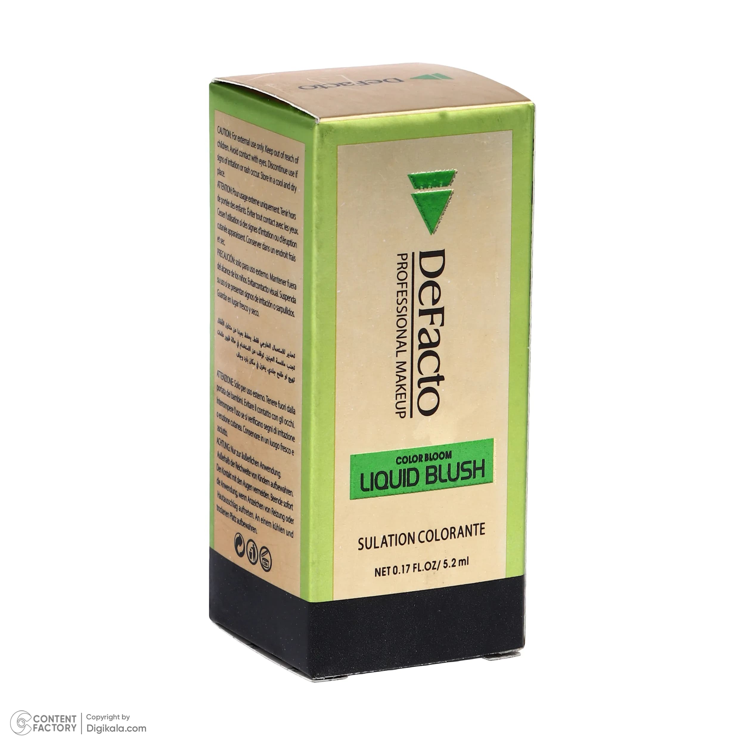 رژگونه مایع مات دیفکتو مدل professional شماره 4 — تصویر ۷